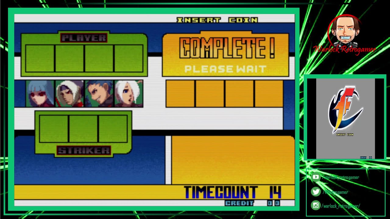 The King of Fighters 2001 - NESTS Team (Kula - Foxy - K9999 - Angel) playthrough (Gameplay)