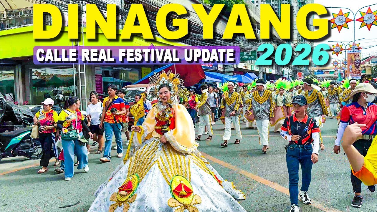 DINAGYANG 2026 🇵🇭 | From Day to Night at Calle Real | The Heart of the Real Dinagyang Party