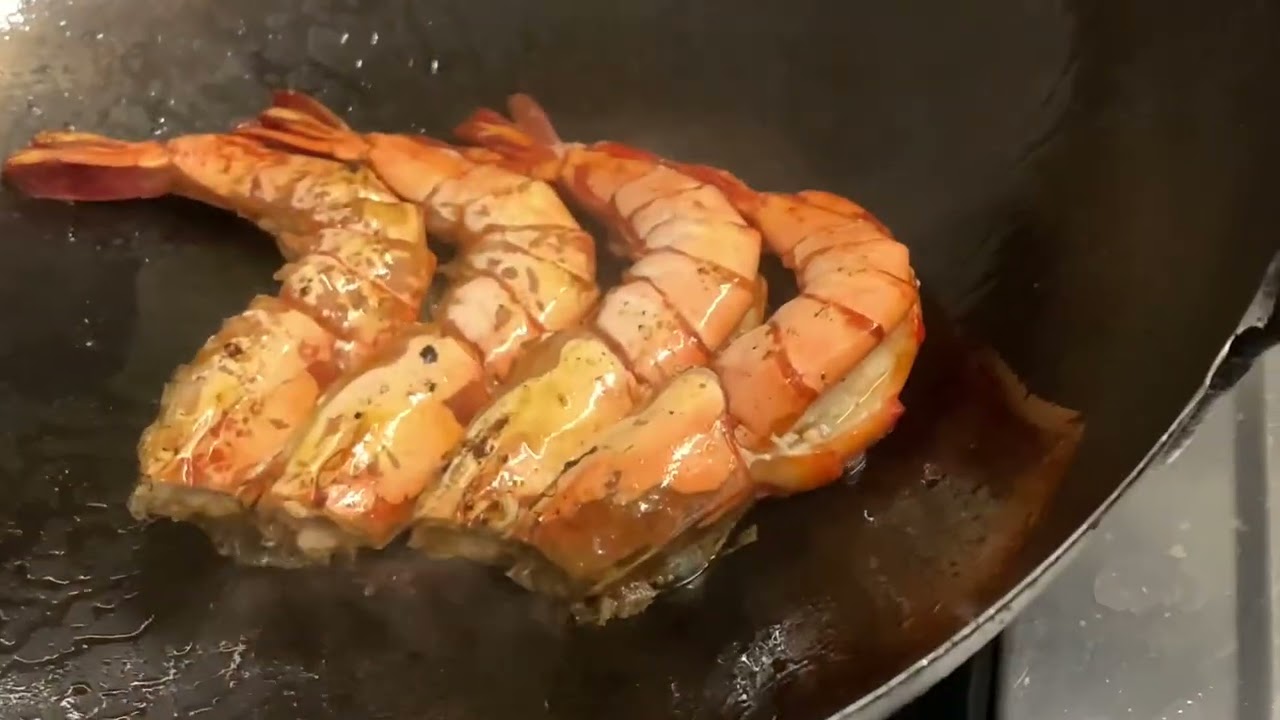 牛油煮大蝦