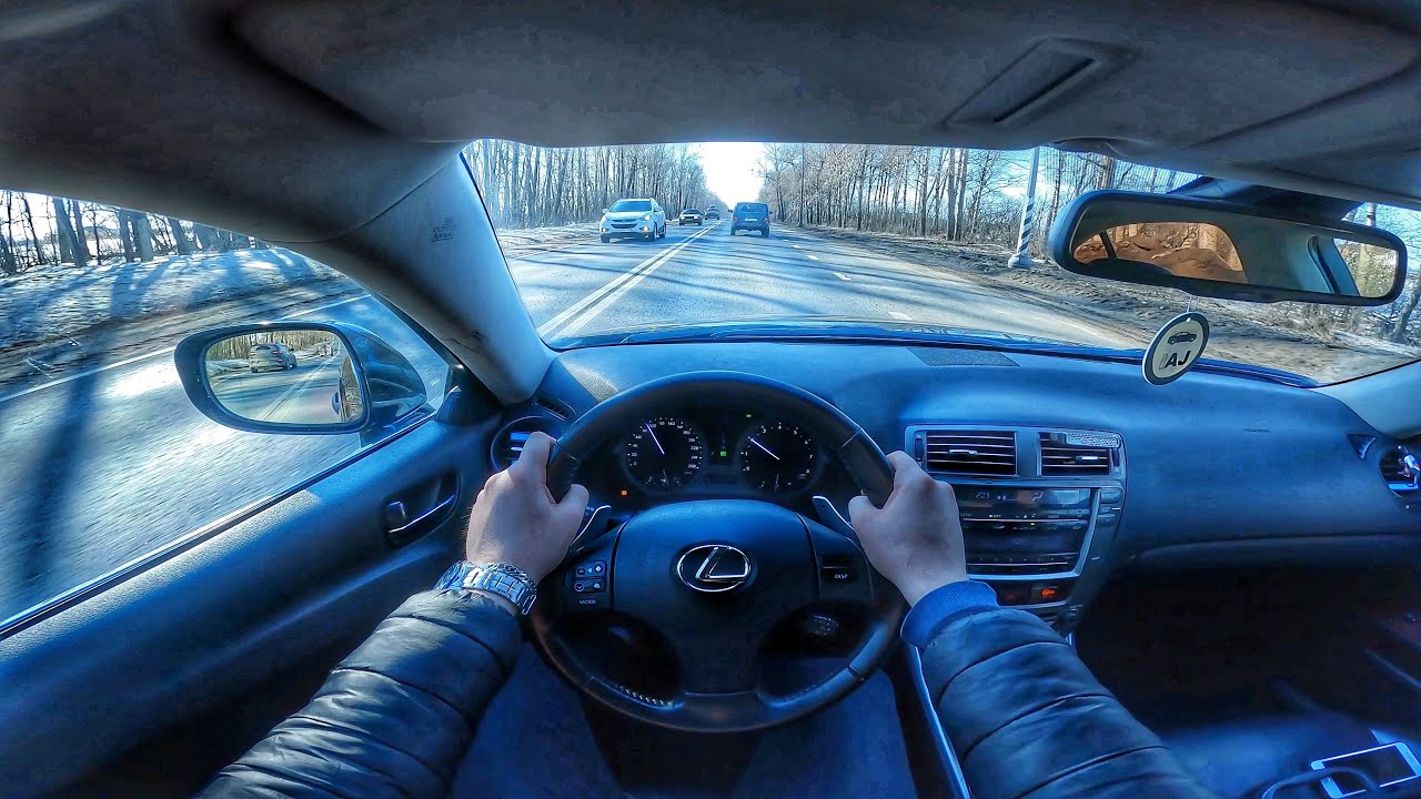 ЗА РУЛЕМ / LEXUS IS 250 [2.5 208л.с] 🇯🇵 / POV TEST DRIVE / ТЕСТ ДРАЙВ ОТ ПЕРВОГО ЛИЦА
