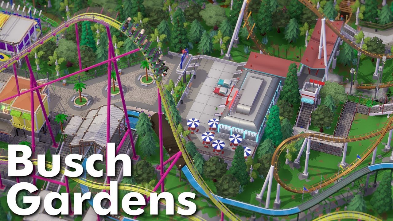 Выставка Parkitect Park - Busch Gardens (от coasterB)