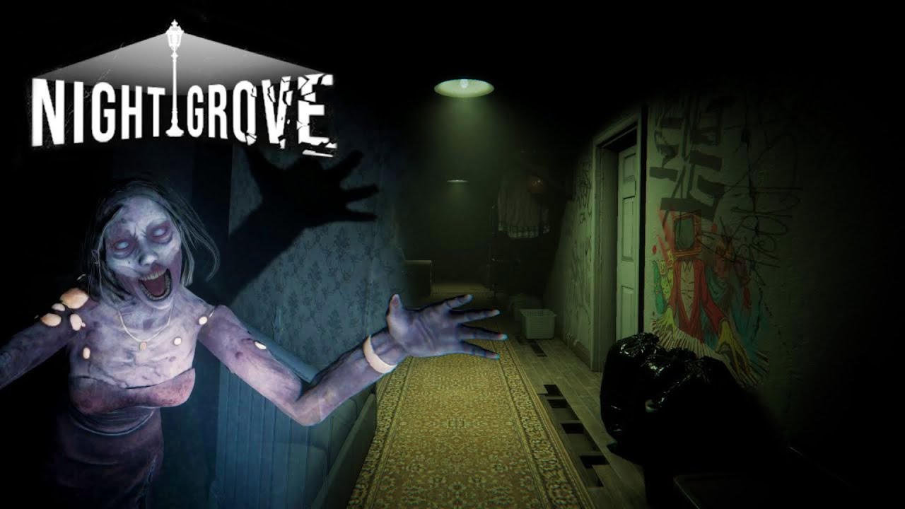 NIGHT GROVE | (Horror Game) | | Full Game | No Commentary Gameplay