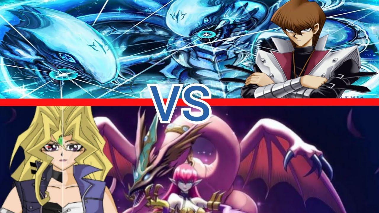 Yugioh!   Battle City - seto kaiba vs mai valentine