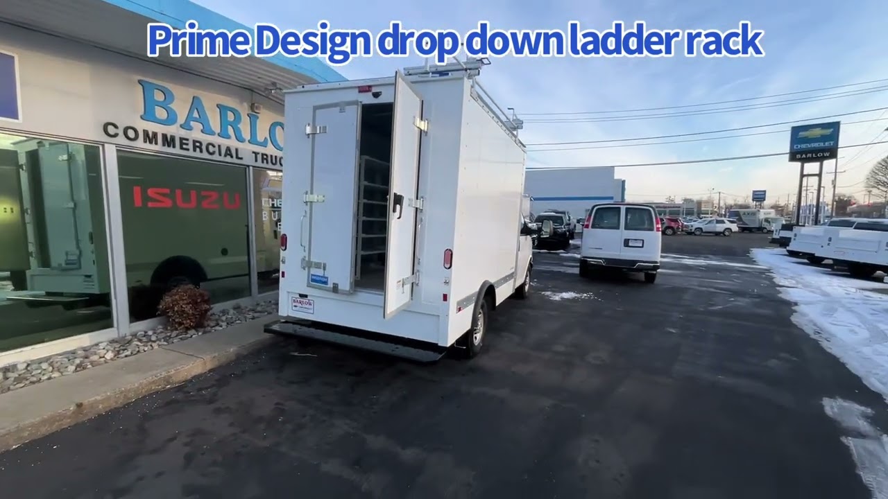 2024 Chevy 3500 Express cutaway equipped with a 12&rsquo; Van body 