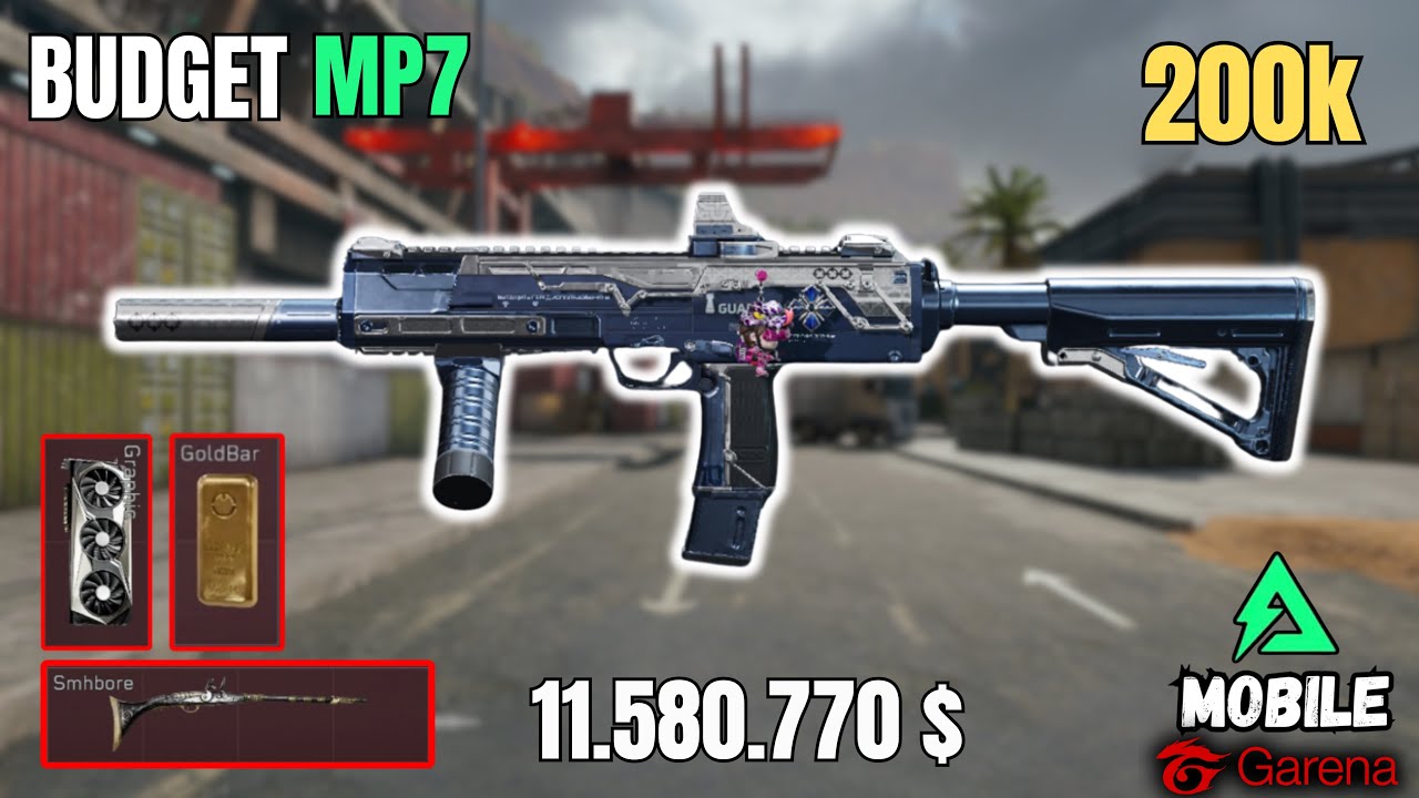 BEST MP7 BUDGET LOADOUT GAMEPLAY - GARENA DELTA FORCE MOBILE OPERATIONS 