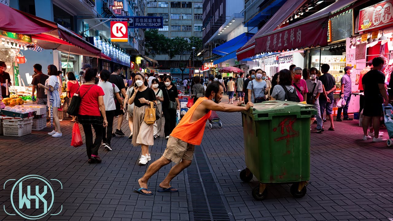 Tai Po Market, Hong Kong 4K [Walker HK]