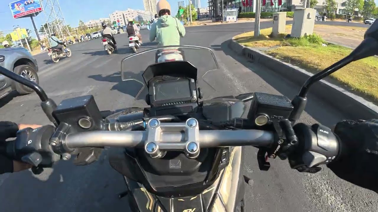 Phnom Penh Ride ASMR | Ep 008 | Morning Rush Hour (4K)