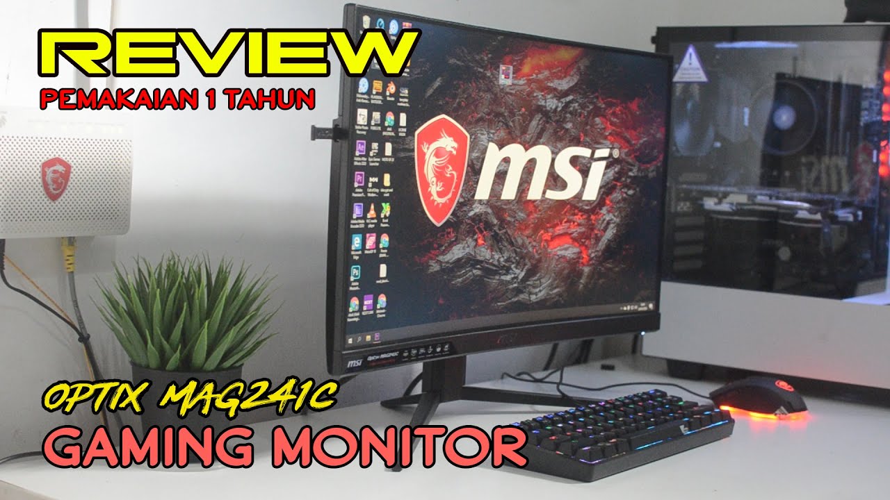 Kelebihan dan Kekurangan Monitor Gaming MSI MAG241C