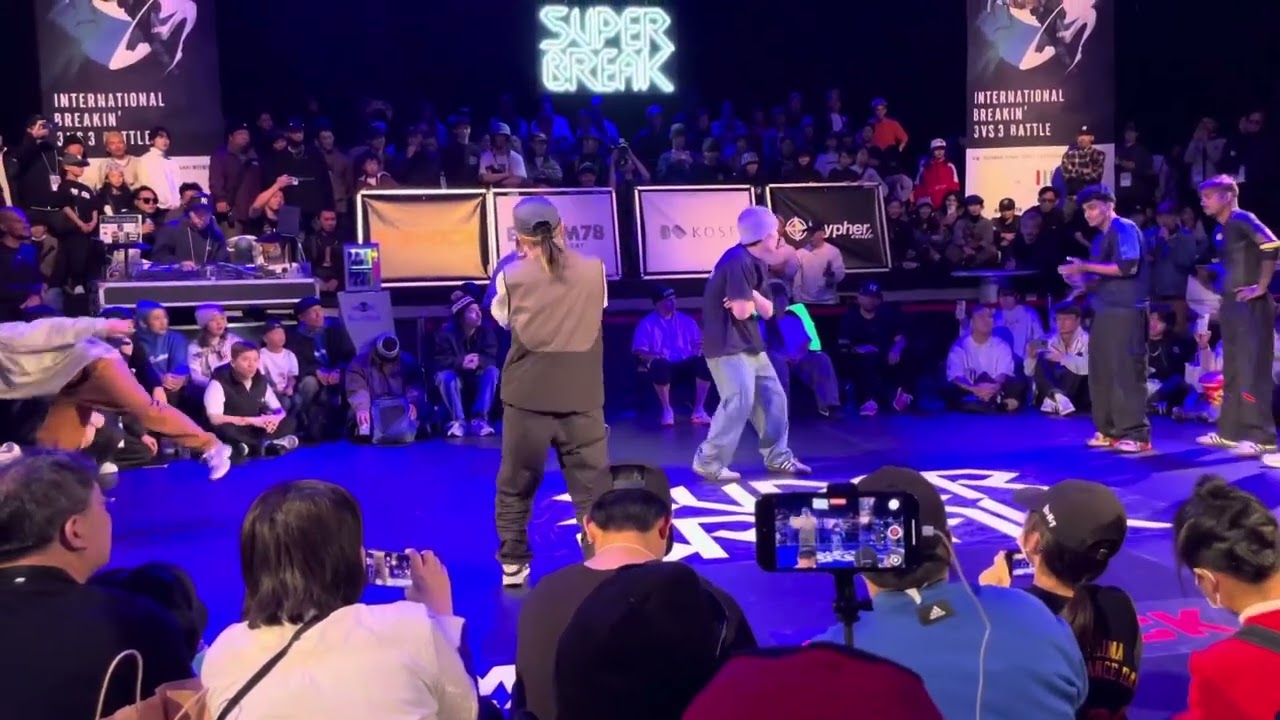 Bboy Haruto 🇯🇵 vs Bboy Wildchild 🇮🇳 at Superbreak 2024 Japan World Finals 🇯🇵