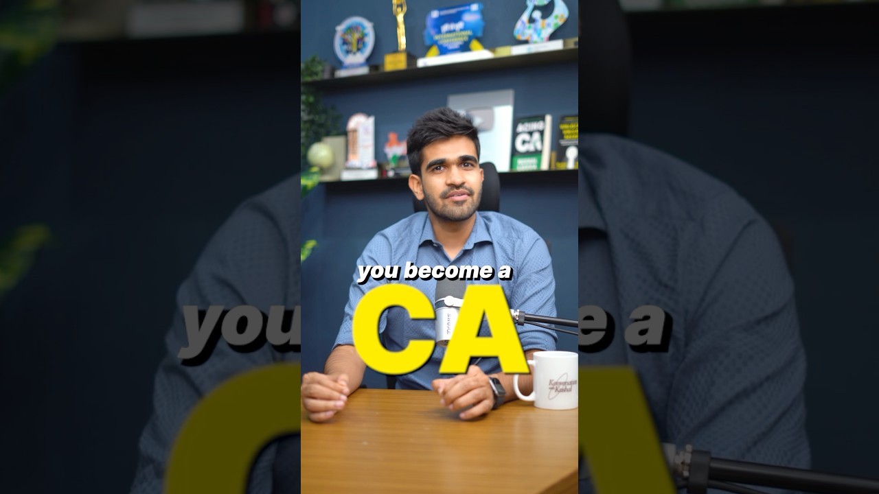 A CA Can Earn ₹55 Lakh Annually 😱😱 #shorts #kushallodha #ca