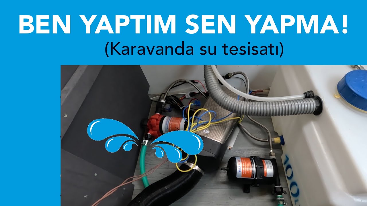Karavana Hidrofor ve Basınç Tankı Nasıl Bağlanmalı