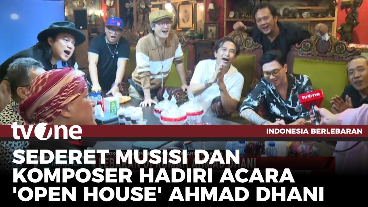 Musisi Senior Ahmad Dhani Gelar Open House | Indonesia Berlebaran tvOne