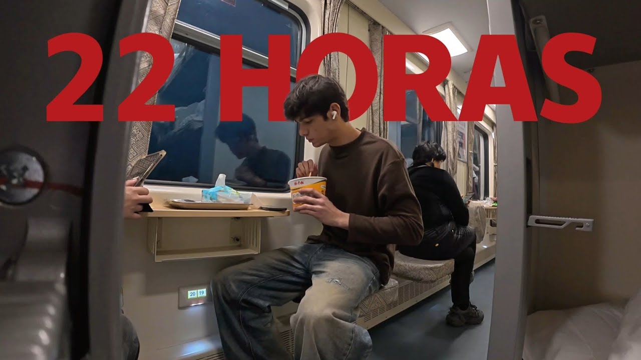 22 horas dentro do trem na China | 004