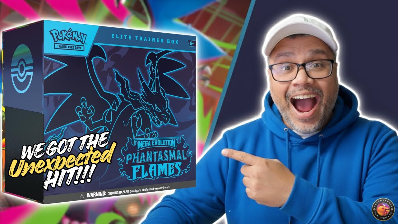 Phantasmal Flames ETB Opening 🔥 I CAN'T BELIEVE WE PULLED THIS!