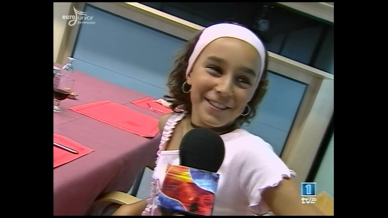 EuroJunior 2003 - Casting y presentación de Blanca Liquete