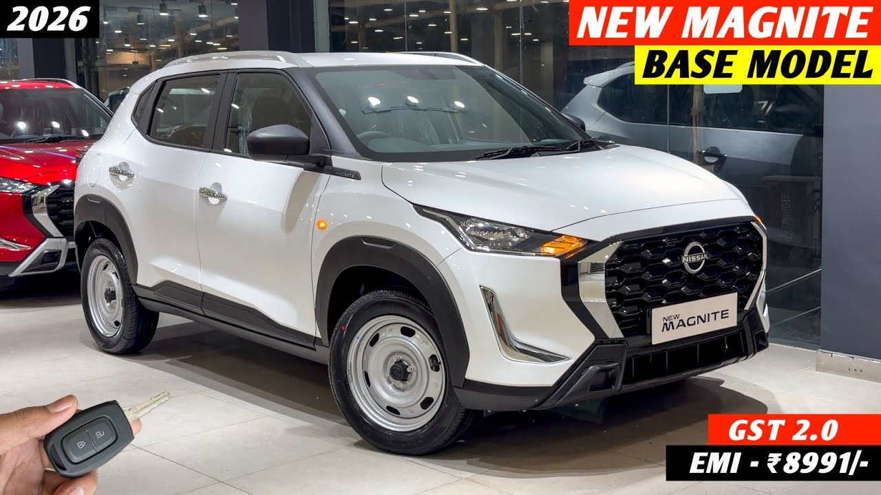 Nissan Magnite Visia 2026 | Nissan Magnite 2026 Base Model | On Road Price