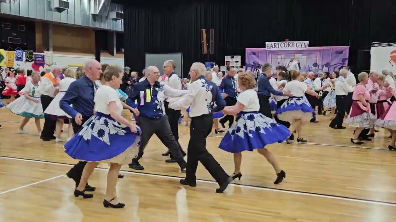 ADELAIDE OUTLAWS at the 65th National Australian Square Dance Convention Dressed Sets dance
