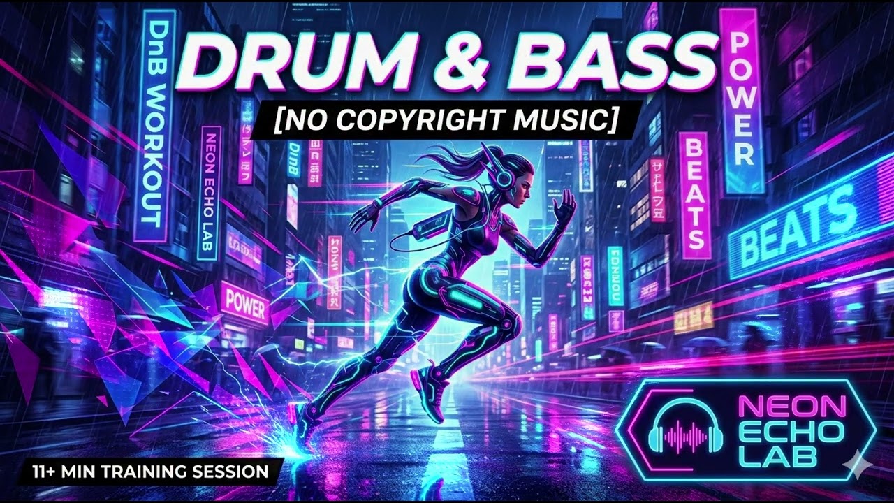 High Energy DnB Mix 2026  No Copyright Music for Workout & Gaming