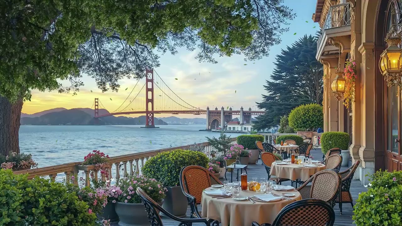 Jazz Coffee Scenic Views | Relaxing Music and Calm Atmosphere