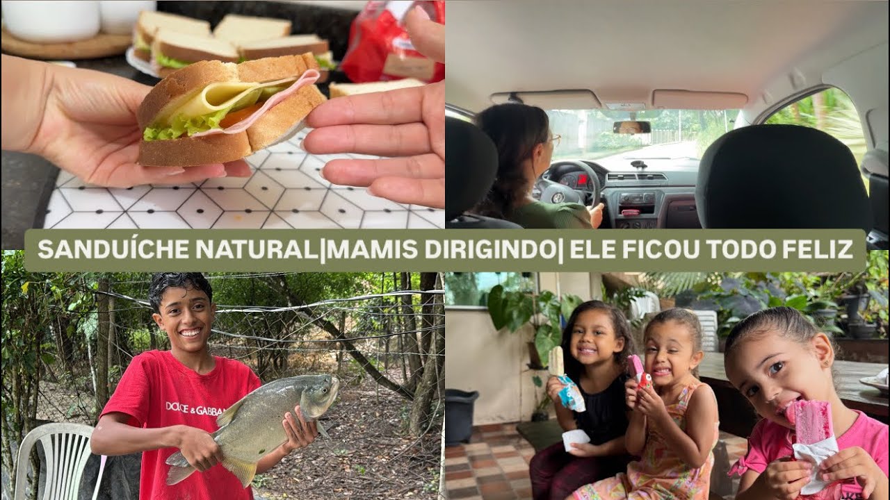 Mamis foi dirigindo| Paulo estava triste mas surpreendeu| teve almoço e diversão | LAÍS VELOSO