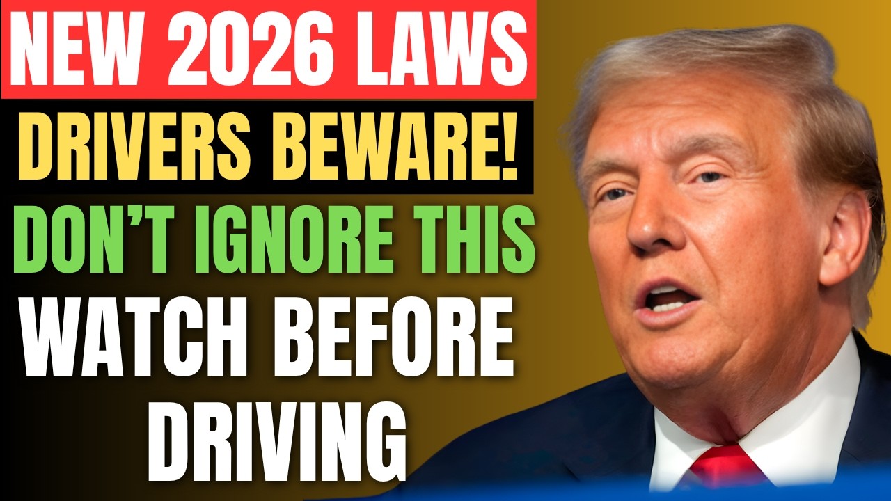 10 Driving Laws That Just Changed in 2026 &mdash; Rules You Need to Know, Don&rsquo;t Drive Until You Watch This