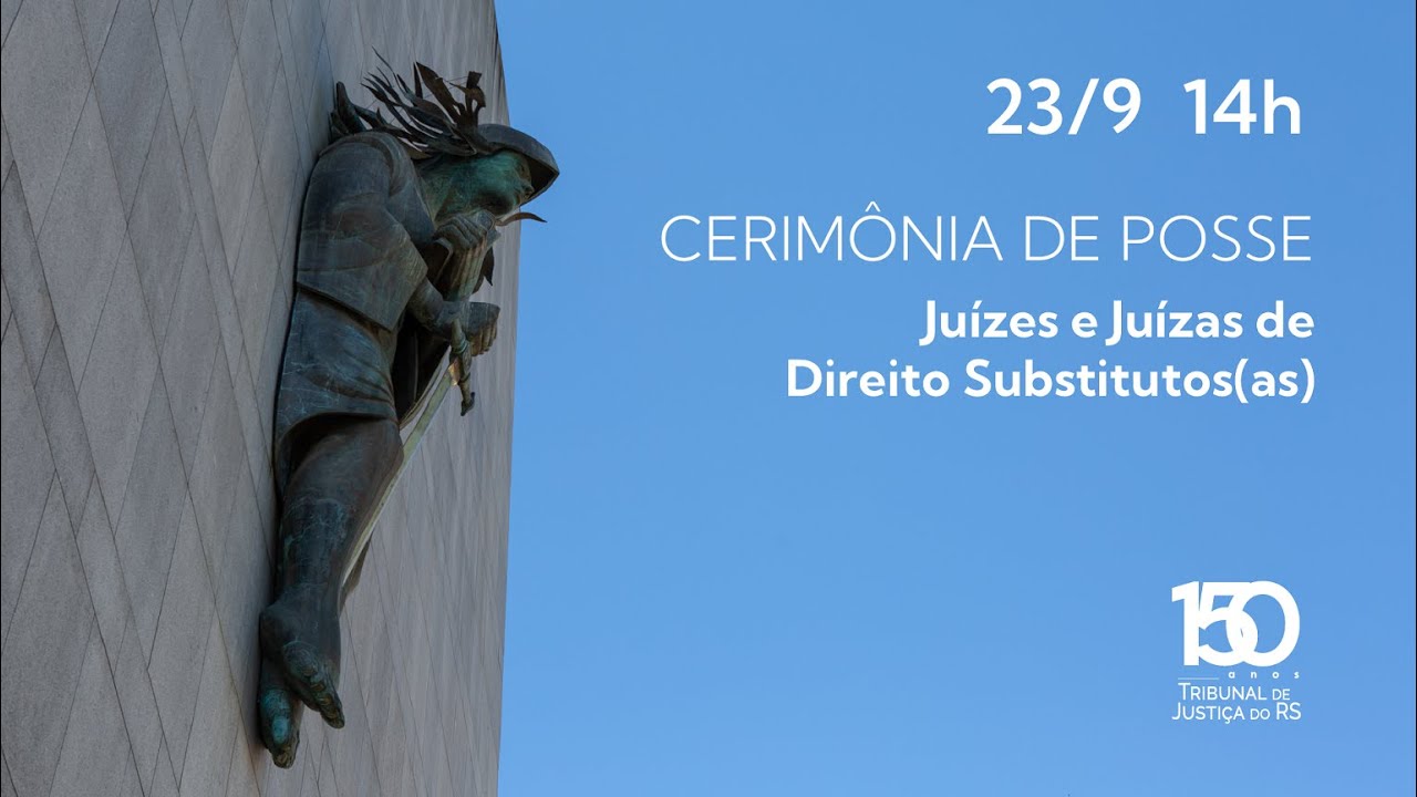 Cerimônia de Posse de Juízes e Juízas do TJRS