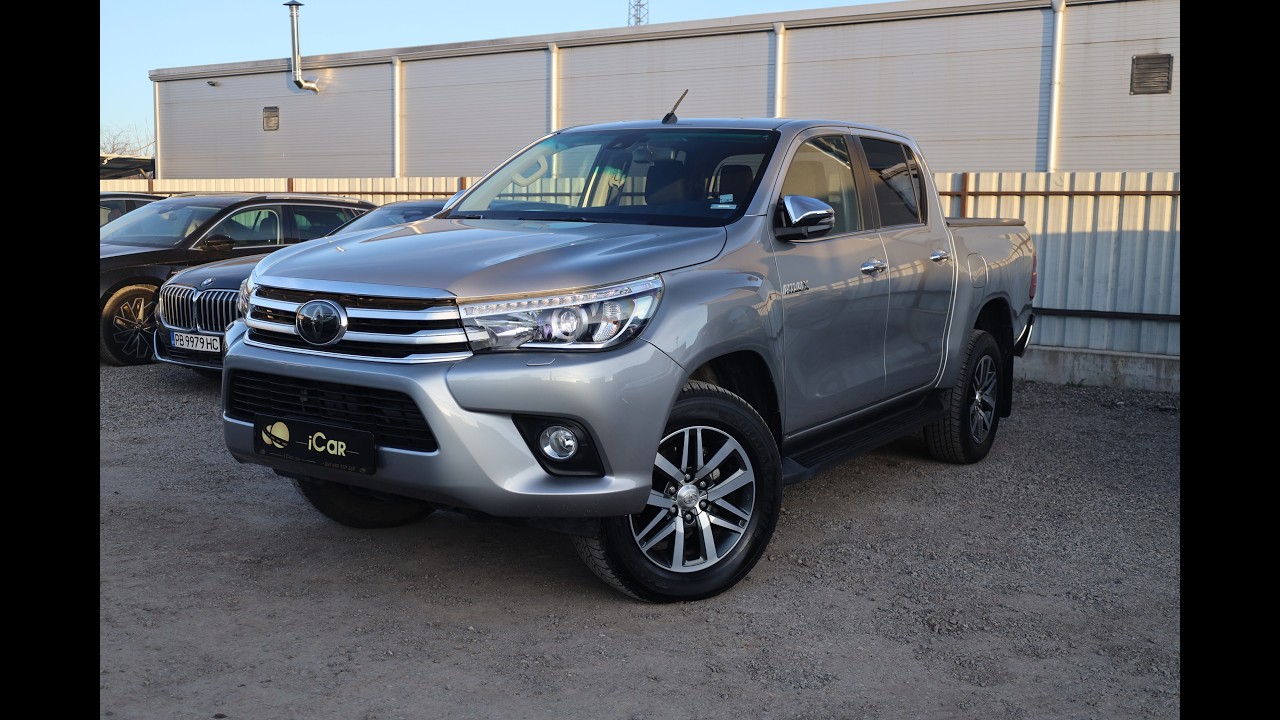 Toyota Hilux 2.4 D-4D AUT #4x4 #DoubleCAB #KeyGO #KAM #Xenon SzH 18Zoll Lane 35Kkm #iCarStaraZagora