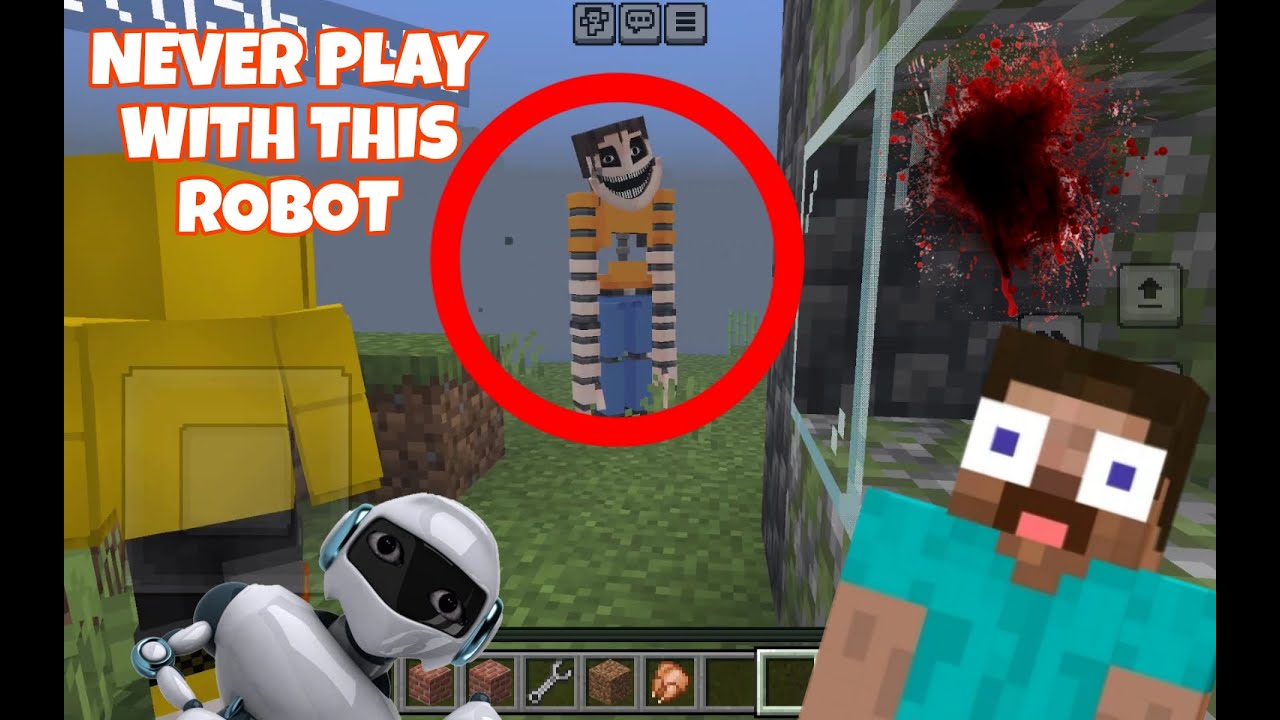 Minecraft: Never Play with this Robot!!!