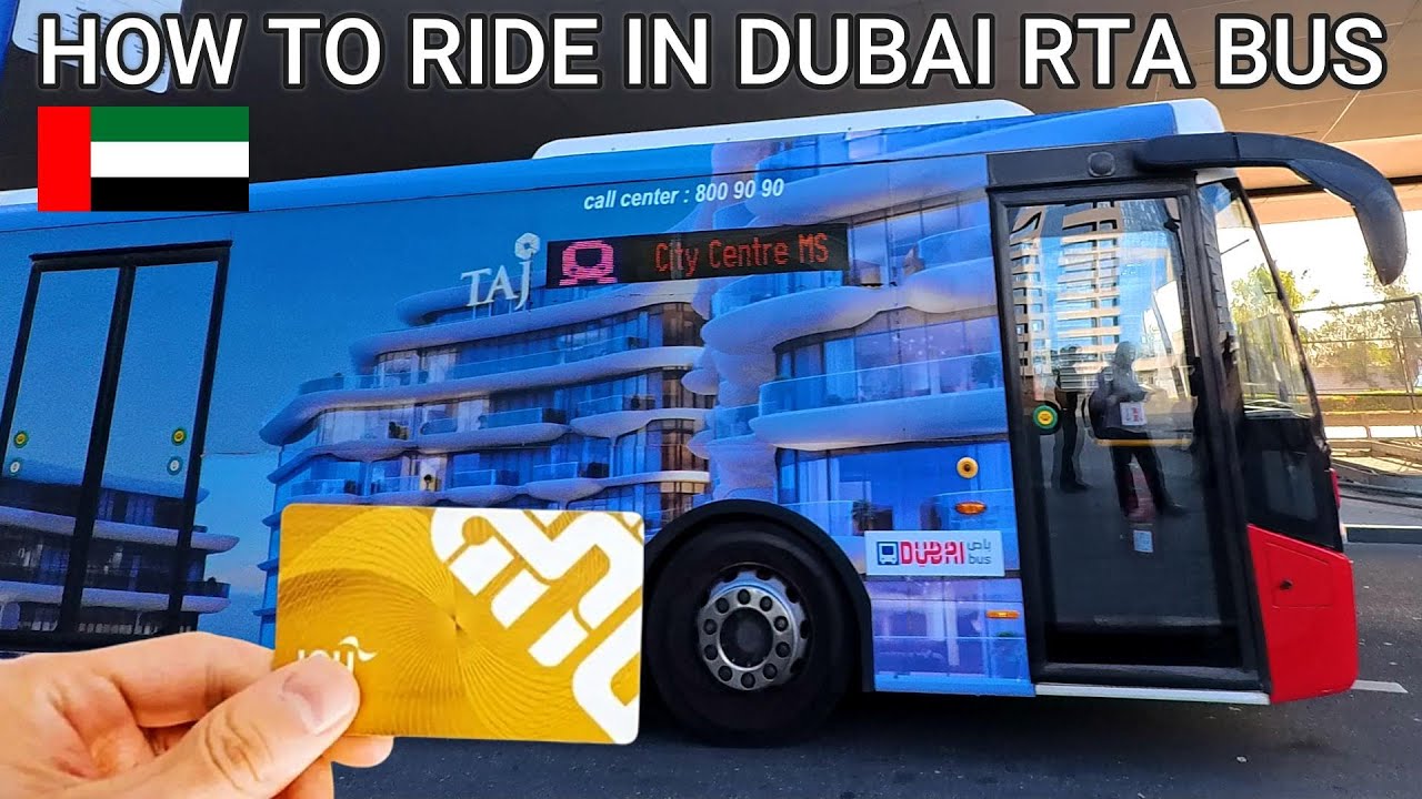 HOW TO RIDE IN DUBAI RTA BUS | Tips for first-timers, tourists, and OFWs 🇦🇪🚌