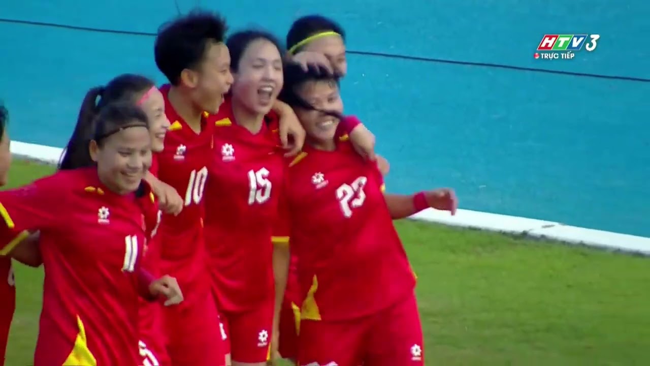 HIGHLIGHTS: VIỆT NAM vs MYANMAR | BÓNG ĐÁ NỮ - SEA GAMES 33 | HTV THỂ THAO