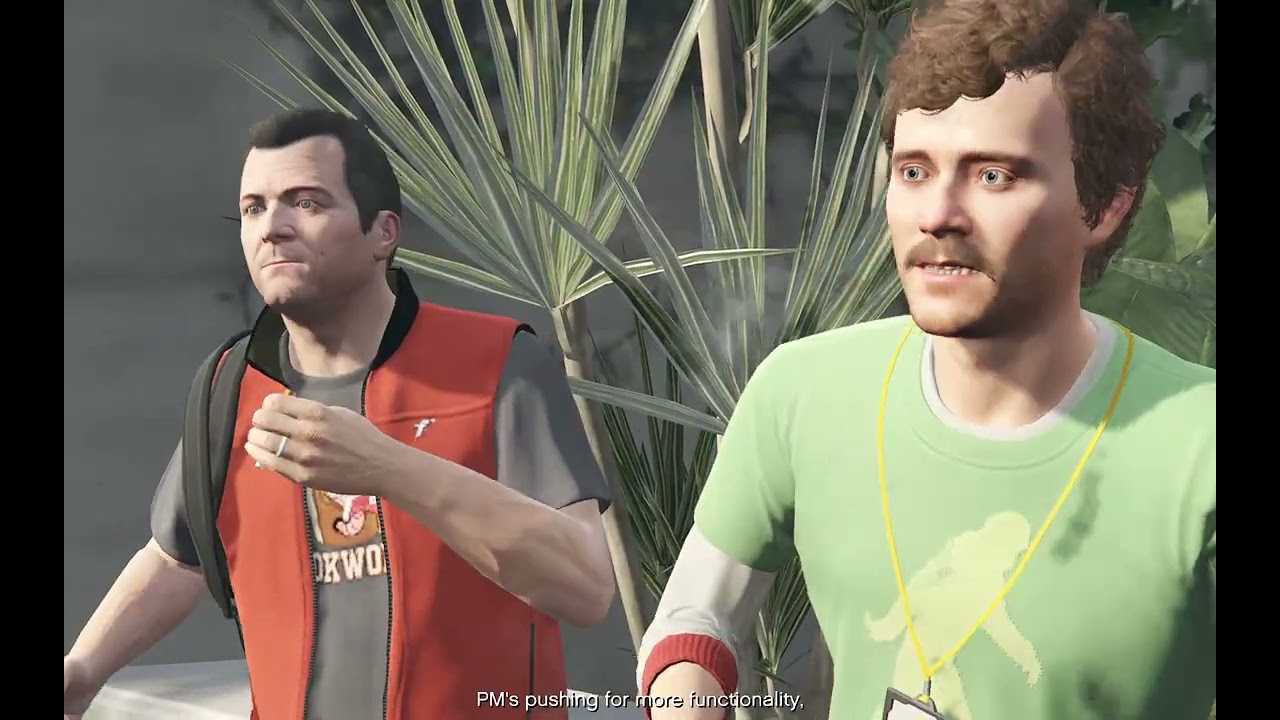 GTA V – Friend Request Mission | Michael Meets Lester for the First Time (Lifeinvader Hack)