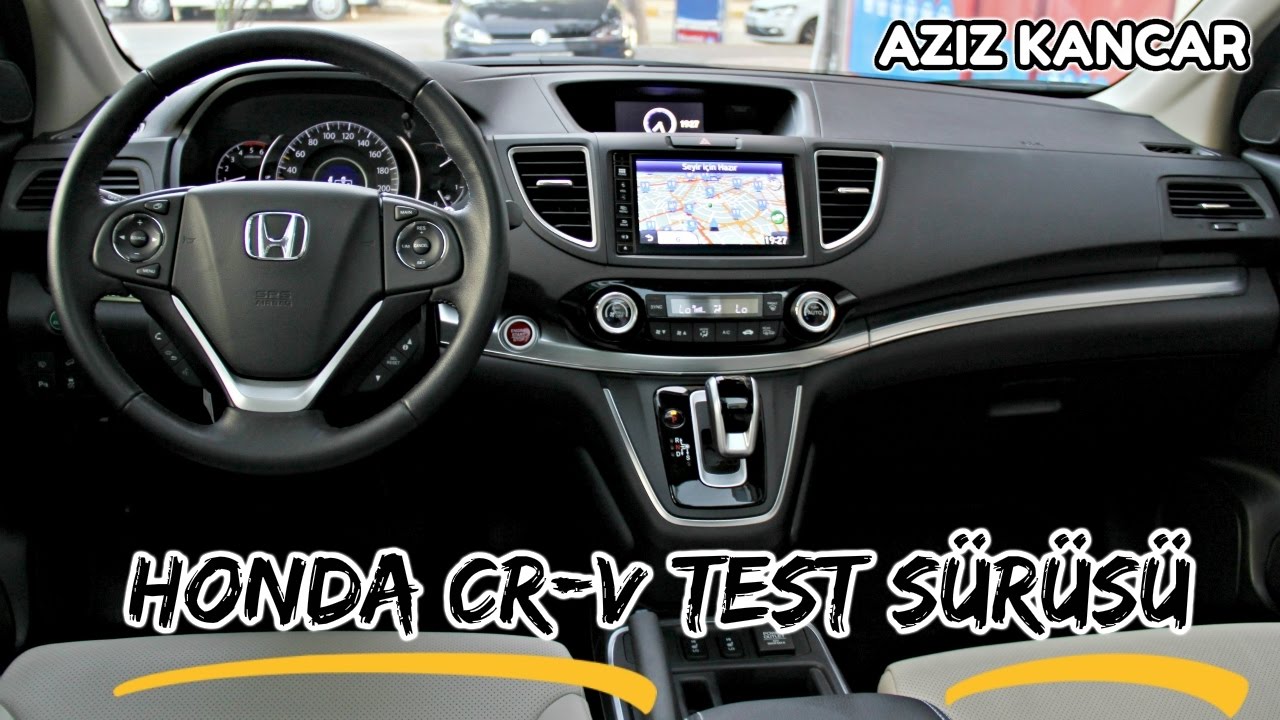 HONDA CR-V 1.6 DİZEL 4X4 - TEST SÜRÜŞÜ