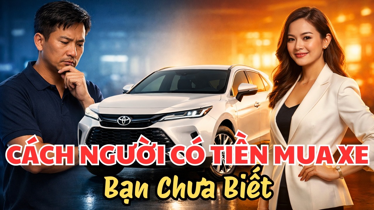 Cách Người Có Tiền Mua Xe  Bạn Chưa Biết