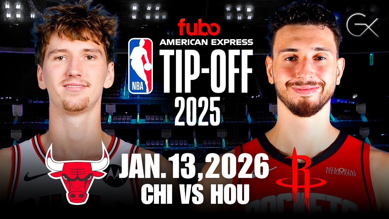 BULLS VS ROCKETS | LIVE NBA Game Play-By-Play Reaction & Scoreboard