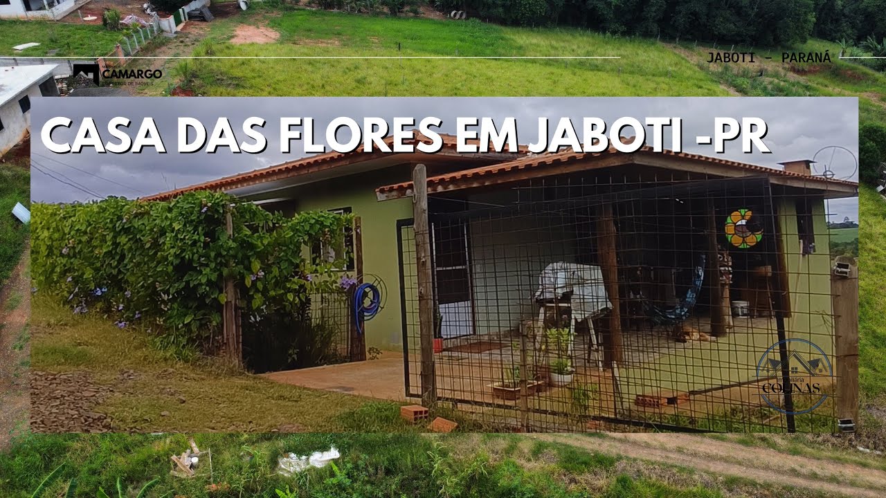 **ABAIXOU O PREÇO* 200.000 MIL REAIS CASA DAS FLORES EM JABOTI - PARANÁ 🤩