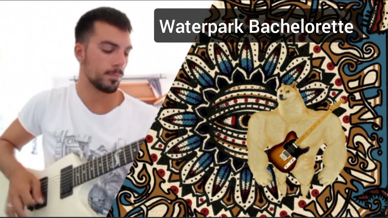 DESTRAGE - Waterpark Bachelorette FULL Guitar Cover