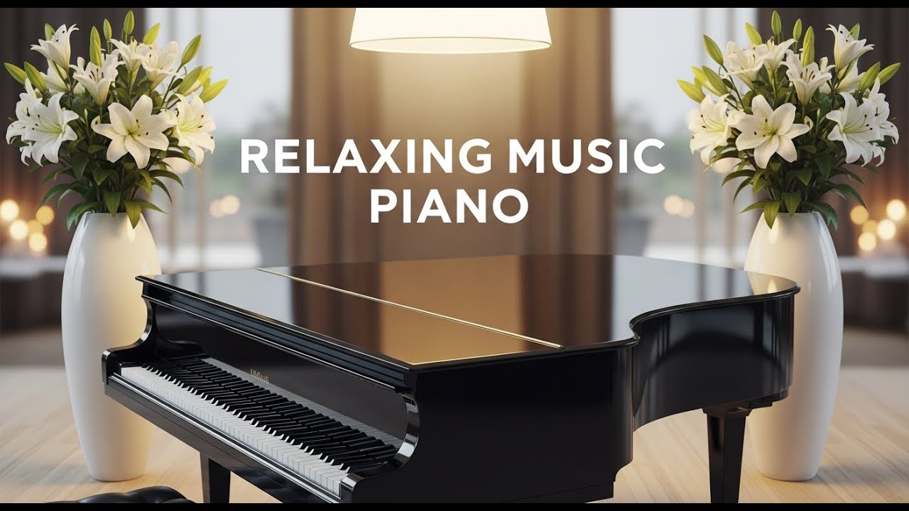 Soft Piano Night Music for Deep Calm Flow 🌙 Instrumental Piano Relaxation