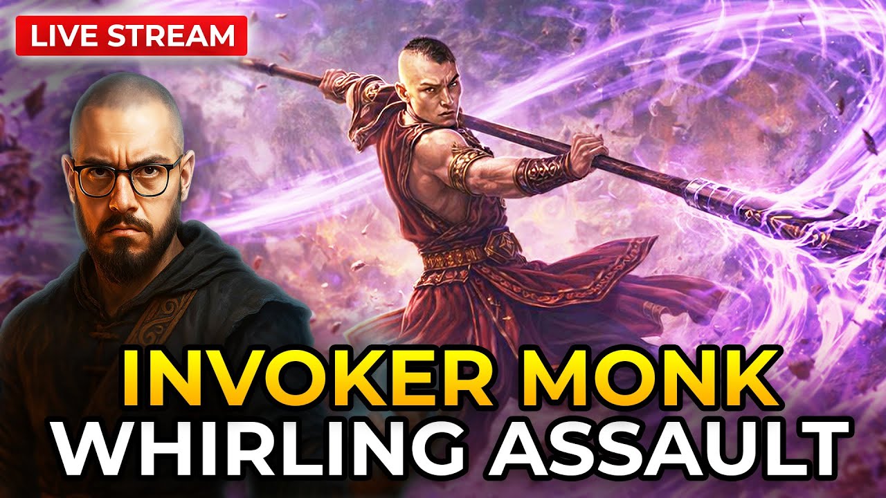 Whirling Assault Invoker Monk - Path of Exile 2