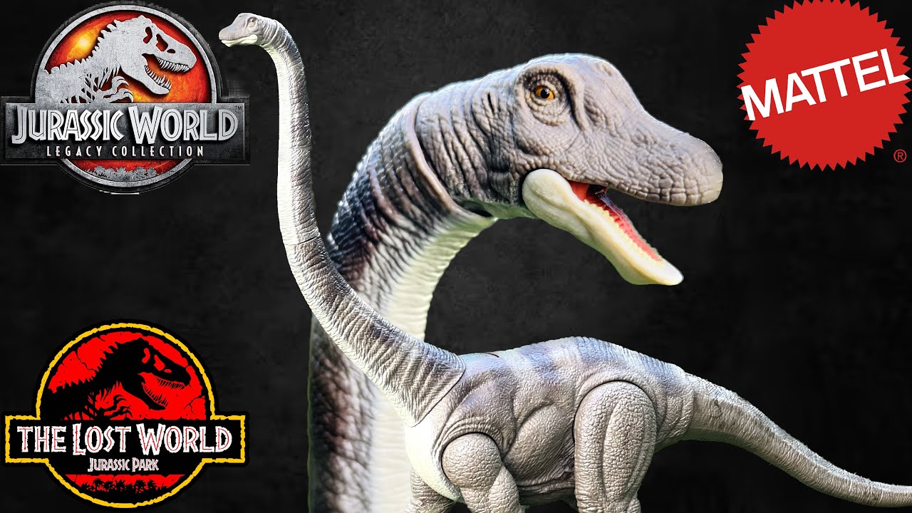 Mattel Jurassic World Legacy Collection Mamenchisaurus Review!! The Lost World Jurassic Park