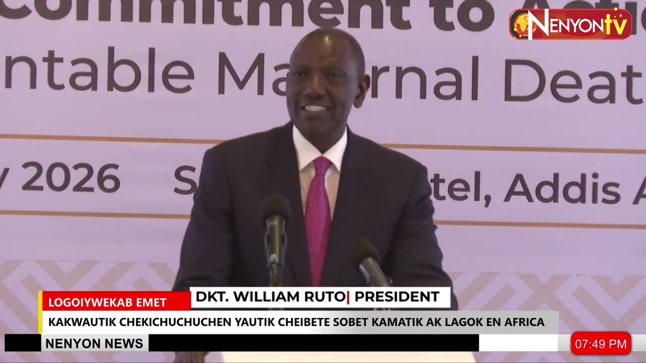 PRESIDENT  RUTO: KENYA FIRMLY COMMITTED TO PROTECTING THE LIVES AND FUTURE OF WOMEN AND CHILDREN
