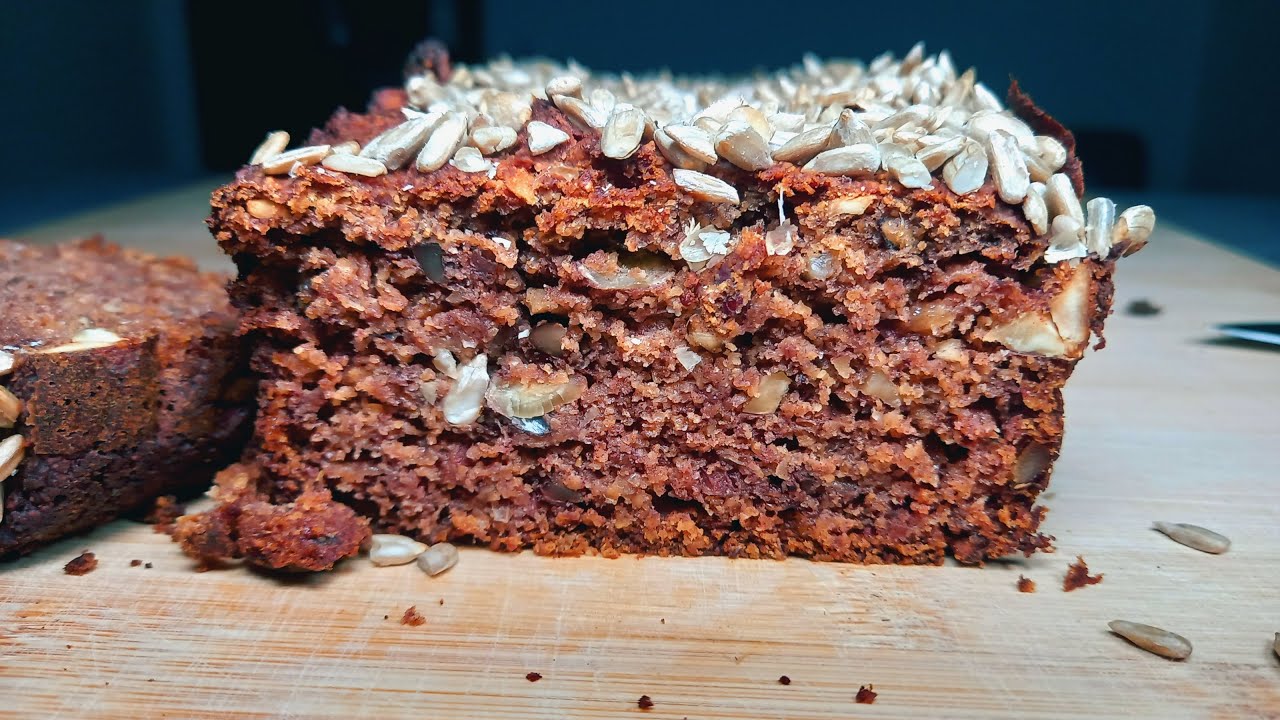 Vegan Dates Nut Bread / Gluten-free Dates bread / Dairy-free Nut Bread Recipe