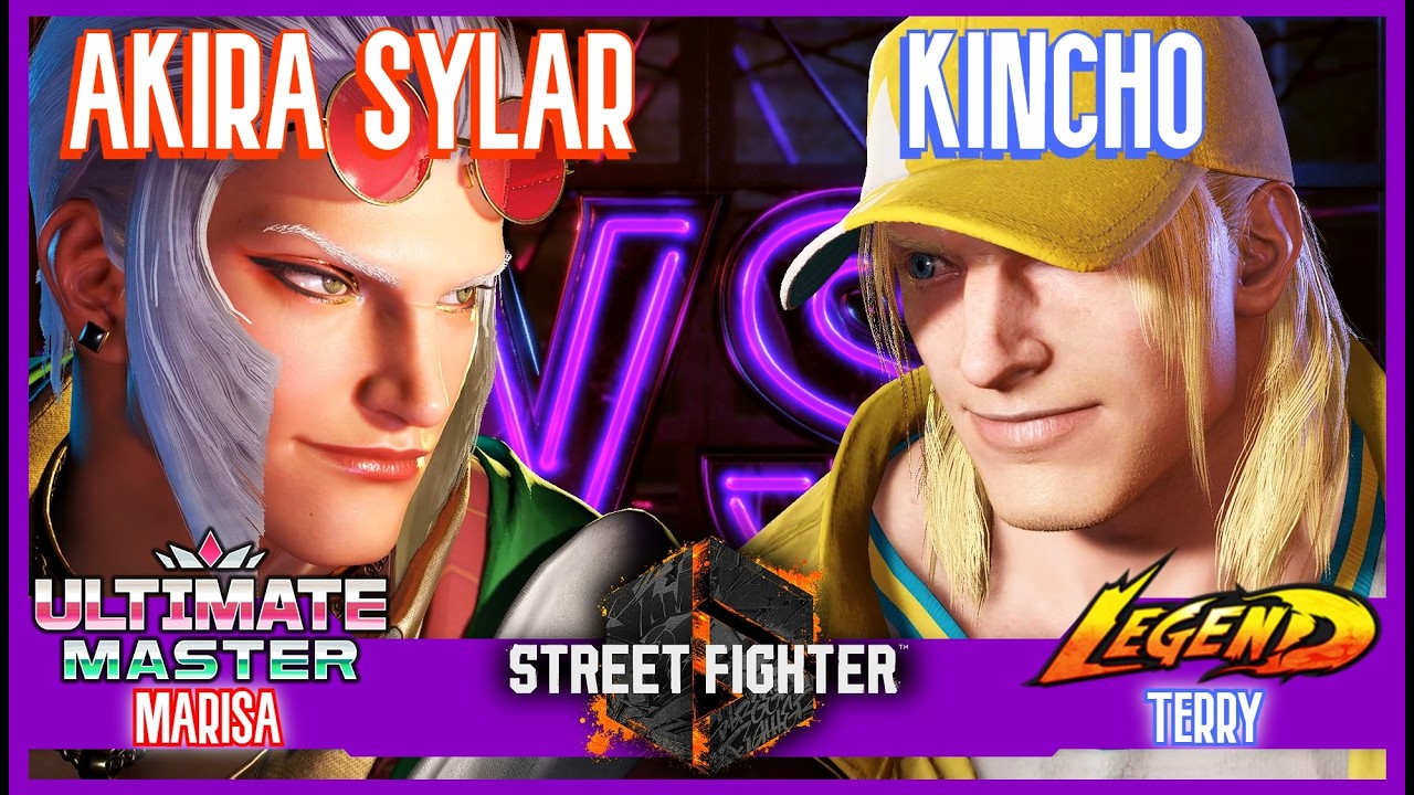 SF6 Match ♦ AKIRA SYLAR (Marisa) 🆚 KINCHO (Terry) ♦ High level matches