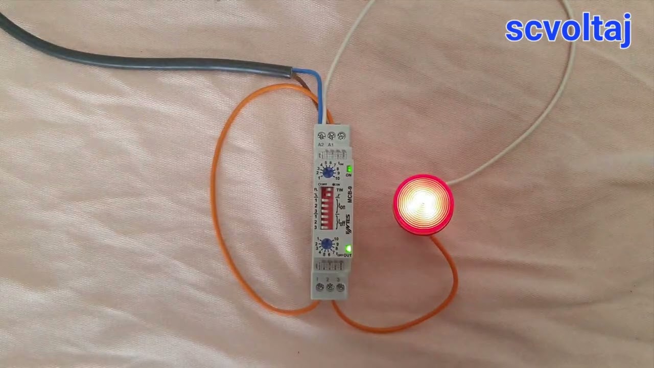 Entes Mcb-9 Zaman Rölesi #scvoltaj #electronic #elektrik #tamir #like #entes #energy #engineering
