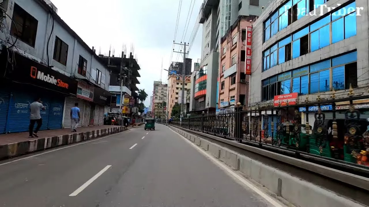 Sylhet City 4K | Driving From Tilaghor - Amberkhana - Zindabazar | Road Tuber