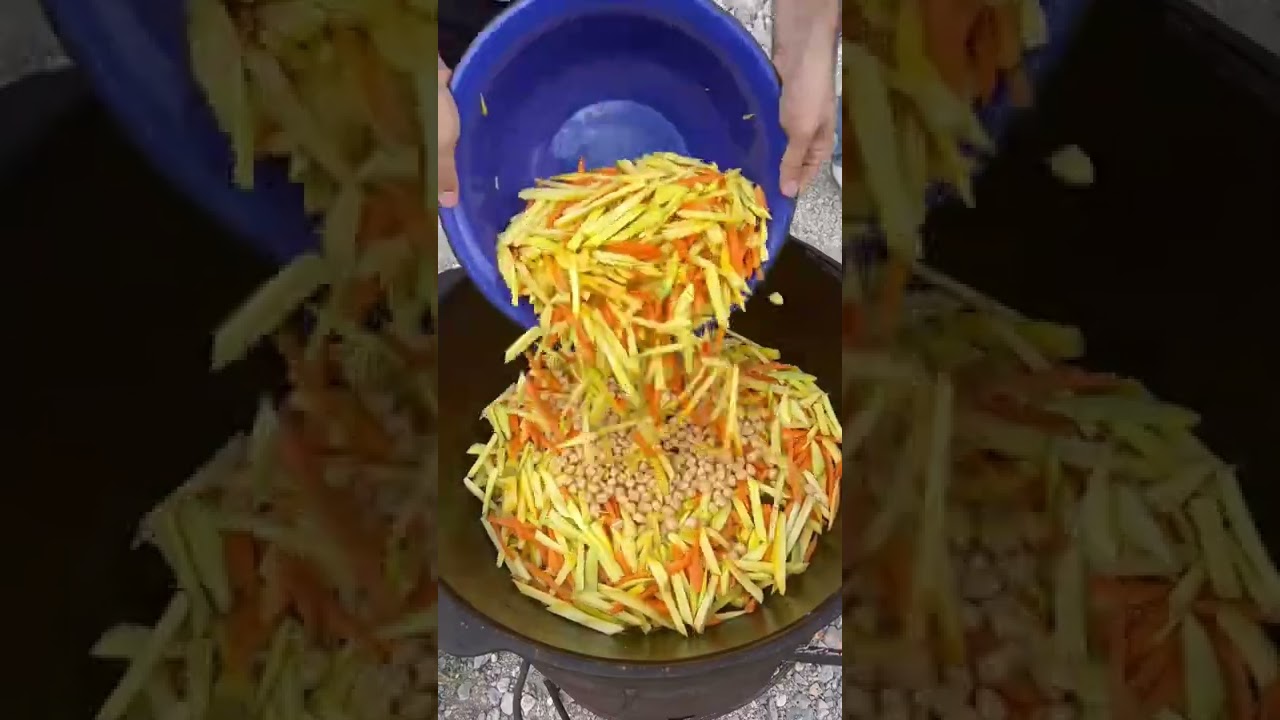 O&rsquo;zbek to&rsquo;y oshi😍 Узбекски свадебный плов😍