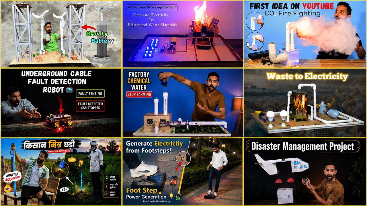 10 New Project Ideas | Inspire Award | Science Exhibition