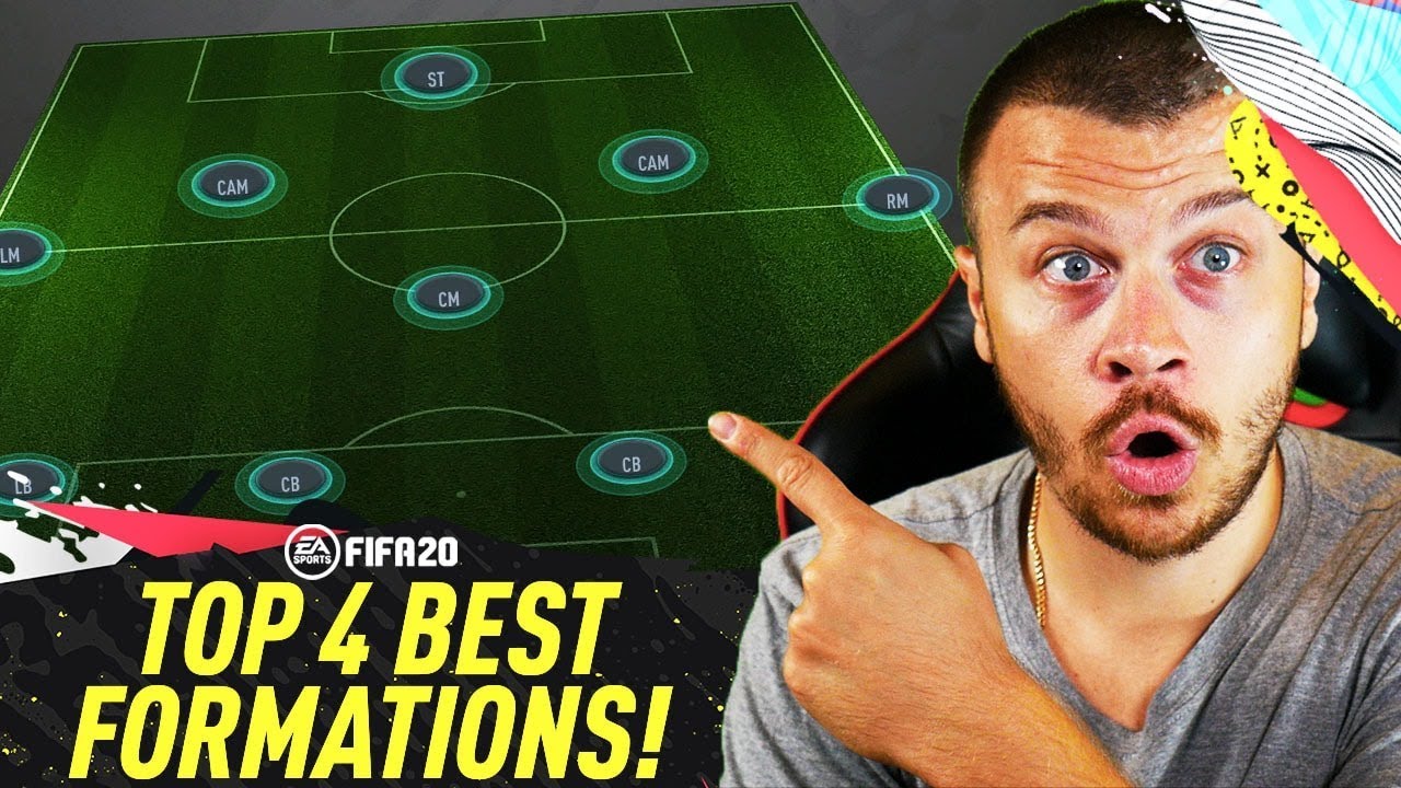 FIFA 20 BEST FORMATIONS & TACTICS in ULTIMATE TEAM! TOP 4 MOST EFFECTIVE FORMATIONS TUTORIAL