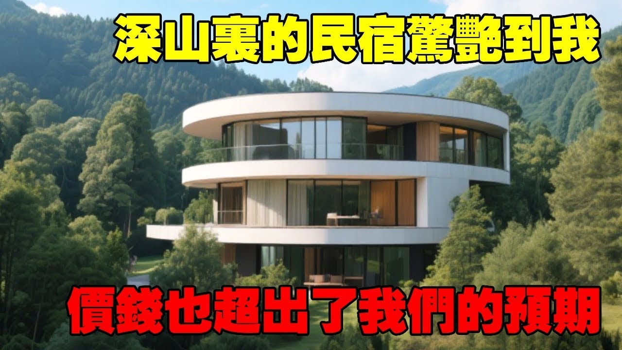 深山民宿太驚豔！本以為撿到寶，直到看到價格 —— 超出預期太多了…【快意村夫】
