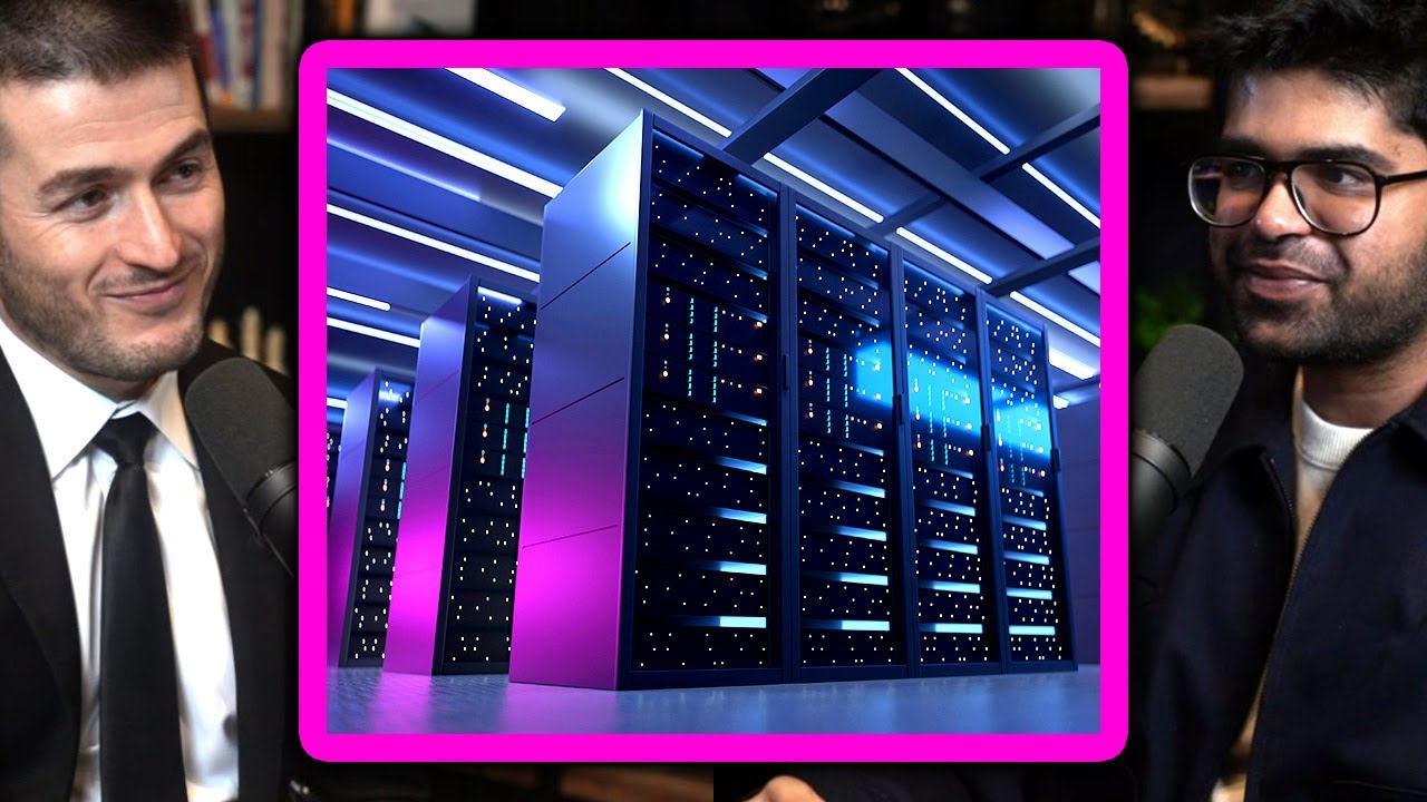 Who will build a 1 million H100 GPU data center? | Aravind Srinivas and Lex Fridman
