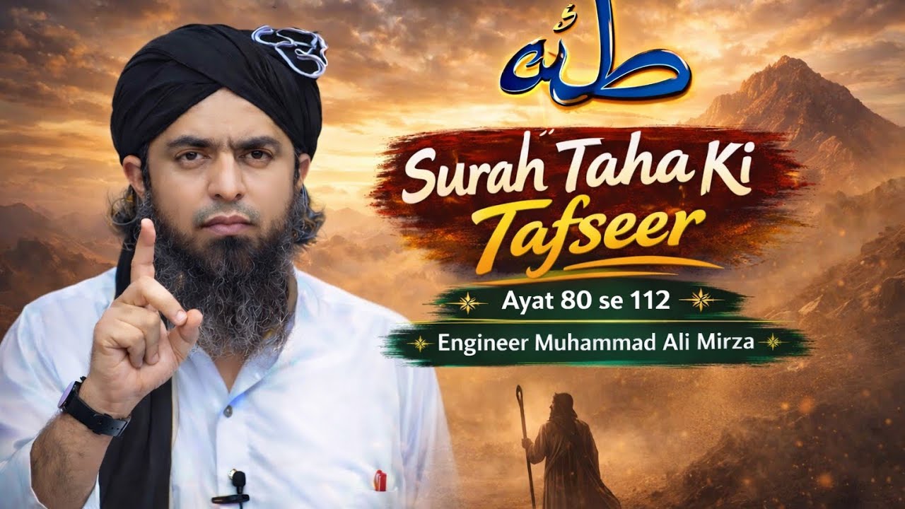 Surah Taha 80–112 Engineer Muhammad Ali Mirza